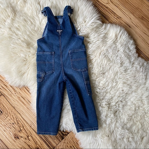 Osh Kosh B”Gosh Denim Overalls 2T - Picture 4 of 8